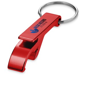 Tao RCS recycled aluminium bottle and can opener with keycha (Keychains)