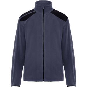 Terrano unisex microfleece jacket, Lead, Black