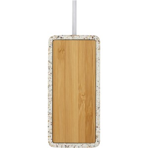 Terrazzo USB 2.0 hub, Natural (Office desk equipment)