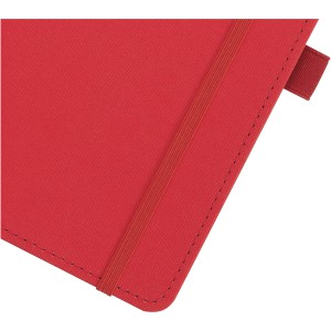 Thalaasa ocean-bound plastic hardcover notebook, Red (Notebooks)