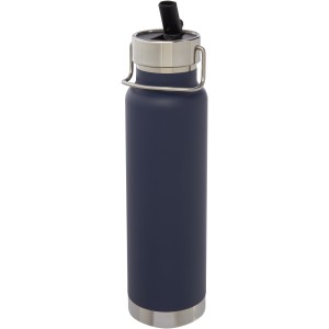 Thor 750 ml copper vacuum insulated sport bottle, Dark blue (Thermos)