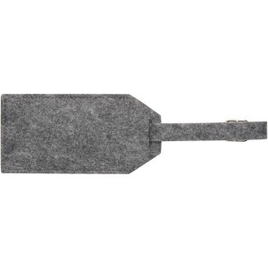 Tie luggage tag, Grey (Bag accesories)