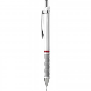 Tikky mechanical pencil with wavy grip, White (Pencils)