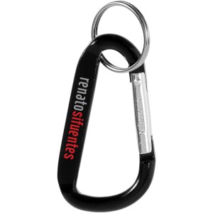 Timor carabiner keychain, solid black (Keychains)