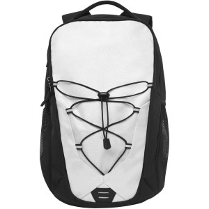 Trails backpack, White, Solid black (Backpacks)