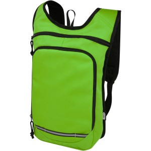 Trails GRS RPET outdoor backpack 6.5L, Lime (Backpacks)