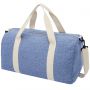 Pheebs 210 g/m2 recycled cotton/polyester bag, Heather navy