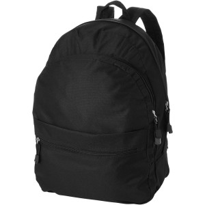 Trend backpack, solid black (Backpacks)