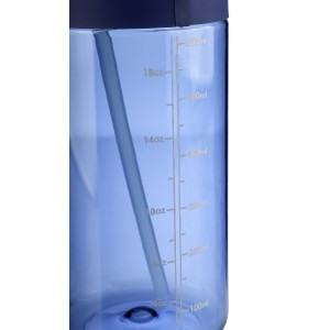 Tritan drinking bottle (900 ml) Lyra, cobalt blue (Water bottles)