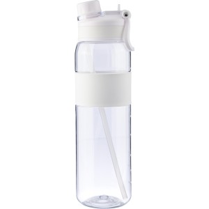 Tritan drinking bottle (900 ml) Lyra, white (Water bottles)