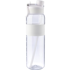 Tritan drinking bottle (900 ml) Lyra, white (Water bottles)