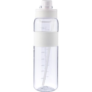 Tritan drinking bottle (900 ml) Lyra, white (Water bottles)