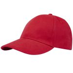 Trona 6 panel GRS recycled cap, Red (37518210)