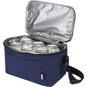 Tundra 6-can GRS RPET cooler bag 5L, Heather navy (Cooler bags)