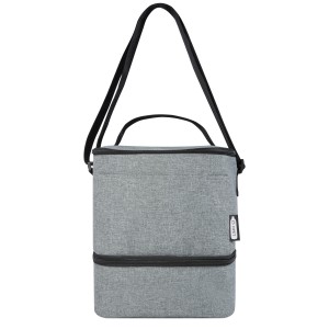 Tundra 9-can RPET lunch cooler bag, Heather grey (Cooler bags)