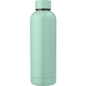 Recycled stainless steel bottle Isaiah, pastel green