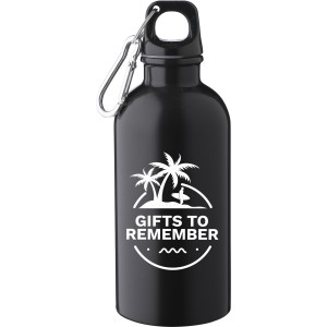 Recycled stainless steel single walled bottle (400 ml) Sable