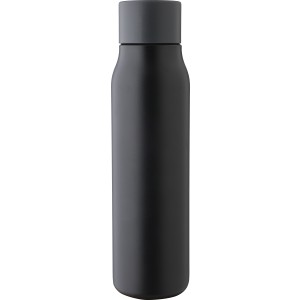 Recycled stainless steel drinking bottle (600 ml) Cassian, b