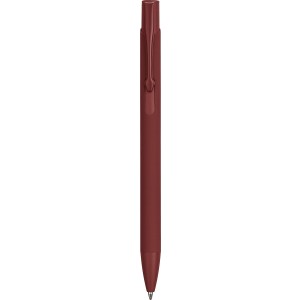 Recycled aluminium ballpen Gladys, burgundy
