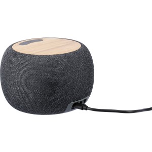 Recyled bamboo speaker Lyle, black