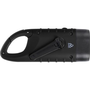 Solar torch Kano, Recycled, black