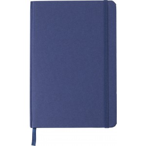 Recycled carton notebook (A5) Evangeline, cobalt blue