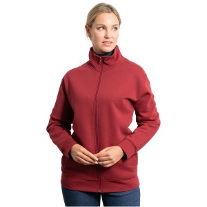 Ulan unisex full zip sweater, Garnet (Pullovers)