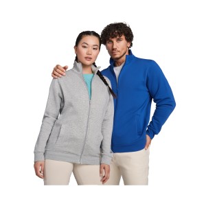 Ulan unisex full zip sweater, Royal (Pullovers)