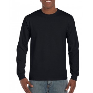 ULTRA COTTON? ADULT LONG SLEEVE T-SHIRT, Black