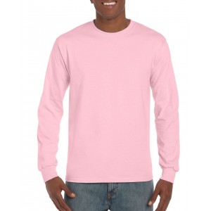 ULTRA COTTON? ADULT LONG SLEEVE T-SHIRT, Light Pink