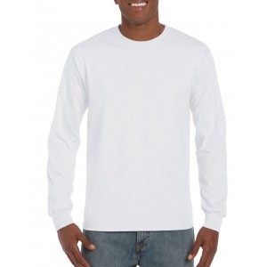 ULTRA COTTON? ADULT LONG SLEEVE T-SHIRT, White