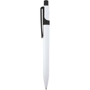 Unica recycled plastic ballpoint pen (black ink), Magenta (Plastic pen)