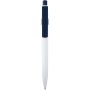 Unica recycled plastic ballpoint pen (blue ink), Navy