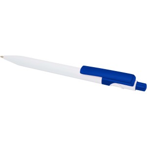 Unica recycled plastic ballpoint pen (blue ink), Royal blue (Plastic pen)