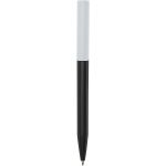 Unix recycled plastic ballpoint pen, Solid black (10789691)