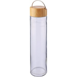 Glass drinking bottle 500 ml Clarence, brown