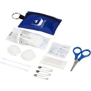 Valdemar 16-piece first aid keyring pouch, Royal Blue (Healthcare items)