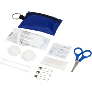 Valdemar 16-piece first aid keyring pouch, Royal Blue (Healthcare items)