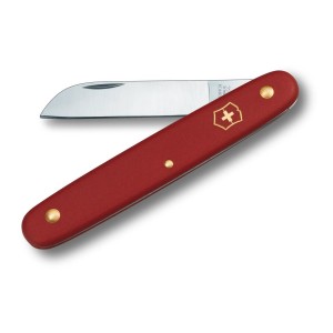 Victorinox pocket knife Floral, red