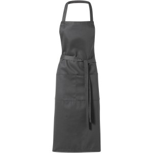 Viera apron with 2 pockets, Grey (Apron)