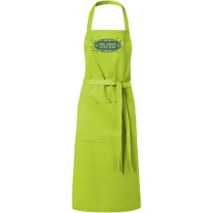 Viera apron with 2 pockets, Lime (Apron)