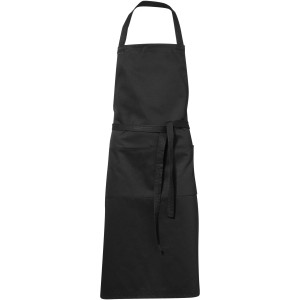 Viera apron with 2 pockets, solid black (Apron)