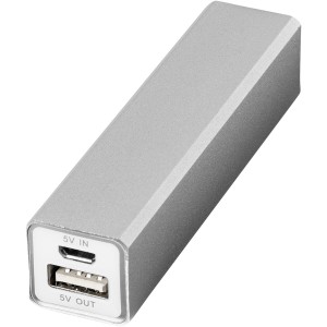 Volt 2200 mAh power bank, Silver (Powerbanks)