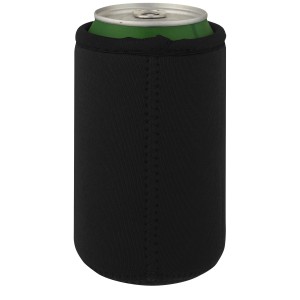 Vrie recycled neoprene can sleeve holder, Solid black (Cooler bags)