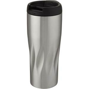 Waves 450 ml copper vacuum insulated tumbler, Silver (Glasses)