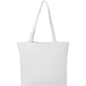 Weekender 500 g/m2 recycled tote bag, White (Shopping bags)