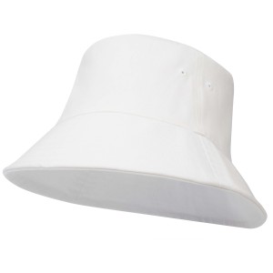 Wicklow recycled sun hat, White