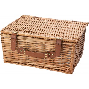 Willow picnic basket Effie, brown (Picnic, camping, grill)