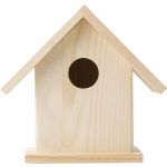 Wooden birdhouse kit Wesley, brown (8868-11)