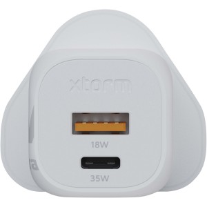 Xtorm XEC035 GaN2 Ultra 35W wall charger - UK plug, White (Eletronics cables, adapters)